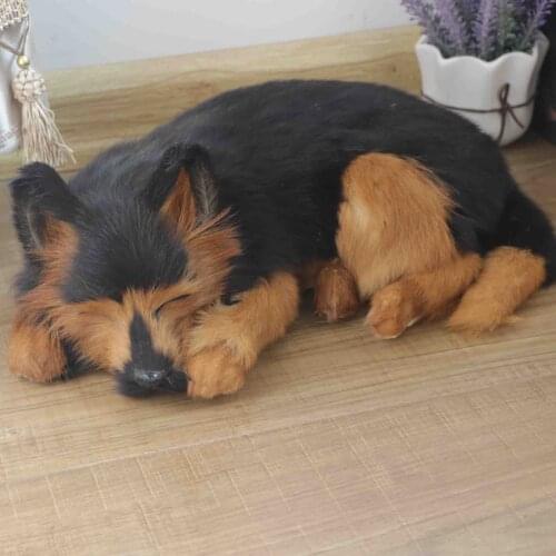 Stuffed & plush animals fur dog toys Childrens gift dog doll sweetie animals stuffed animals decoration kids educational toys