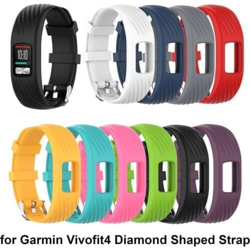 Soft Sillicone Wristband Strap For Garmin Vivofit 4 Activity Fitness Tracker Replacement Band For Garmin Vivofit 4 Smartwatch