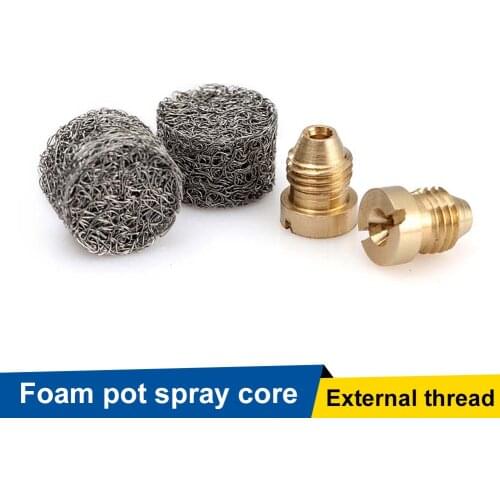 New Foam Cannon Orifice Nozzle Tip Mesh Filter Car Pressure Washer Foam Generator Nozzle for Karcher Foam Nozzle Snow Foam Lance