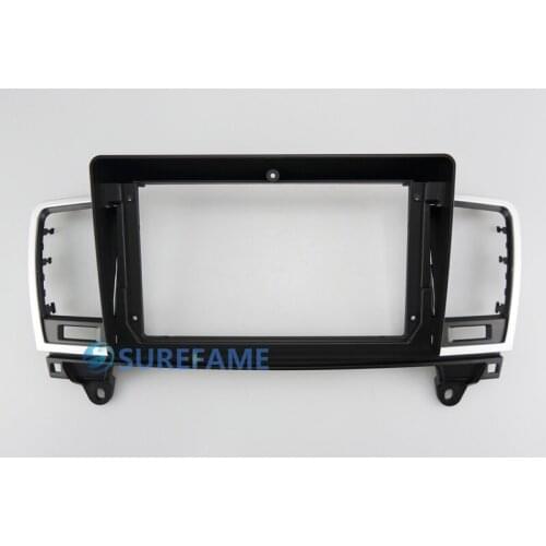 9 inch Car Fascia Radio Panel for 2012-2015 BENZ ML (W166), GL (X166) Dash Kit Install Facia Console Bezel 9inch Plate Trim