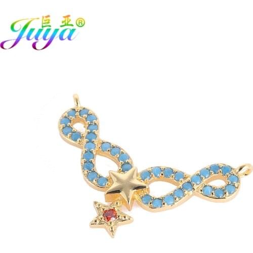 Handmade Infinity Heart Star Connect Pendant For Women Choker Necklace Jewelry Making
