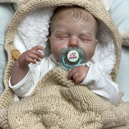 Adolly 20 Inch Realistic Reborn Baby Doll Soft Weighted Simulation Silicone Vinyl Newborn Lifelike Boy Girl Toy ad20c0013c