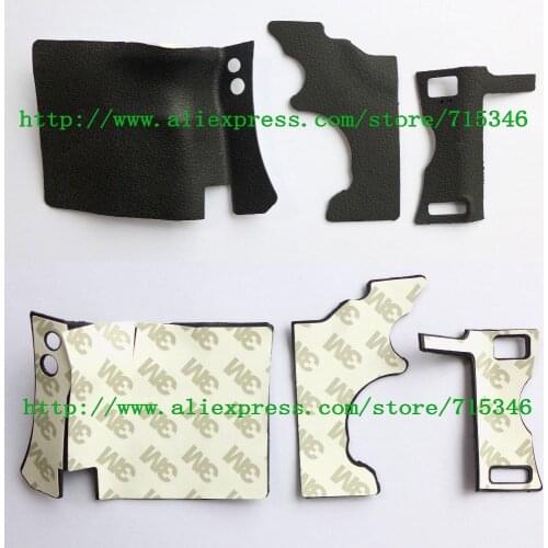 3PCS/ NEW Body Rubber Shell For Canon EOS 5D Mark II / 5DII / 5D2 Digital Camera Repair Part +Tape