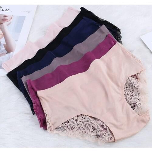 2019 new arrival Sexy Lace Panties Women Cozy Lingerie Tempting Pretty Briefs Cotton Cute Women Underwear