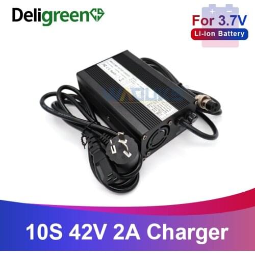 42V 2A Charger 10S 42V Li-ion Battery Charger For 10S 37V Li-ion/Lipo Battery Pack Fully automatic Quick charge