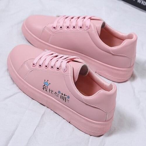 Shallow Lace-Up White Women Shoes Woman Sneakers Shoes Female Shoe Mujer Solid Low Heels Shoes Spring Summer Autumn 2021