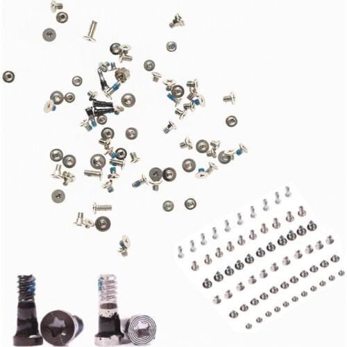 1set Full Screw Set For iPhone 6G 6 Plus 6S Plus Mobile Accessories Screws With Bottom Pentalobe Screws