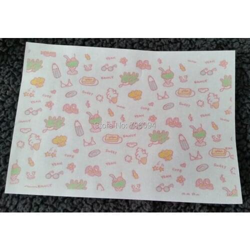 15x21cm(5.91''x8.27'') Soap Packaging Greaseproof Paper custom Oil Wax Gift Packing wrapping paper 200pcs/lot Freeshipping