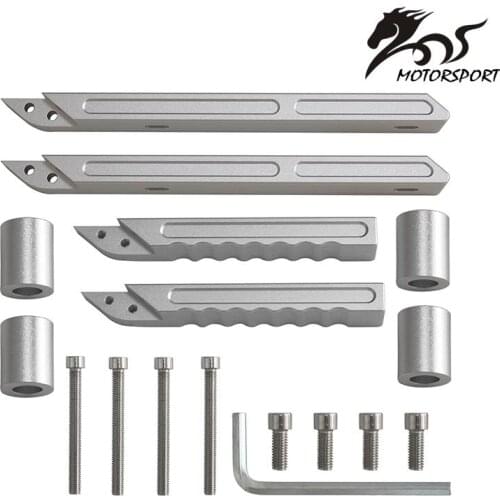 Aluminum Car Rear Grab Handles Grip Bar for Jeep JK Wrangler 07-18 Sport Sahara Rubicon 2/4 Door Pair