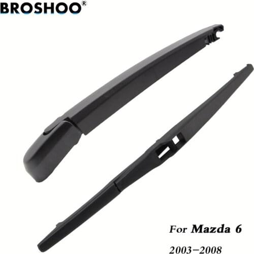 BROSHOO Car Rear Wiper Blades Back Windscreen Wiper Arm For Mazda 6 Hatchback (2003-2008) 310mm,Windshield Auto Styling