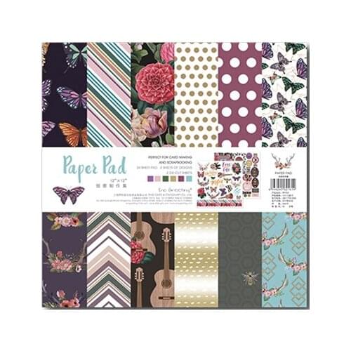 30.5*30.5cm Scrapbooking paper pack of 26 sheets handmade craft paper craft Background pad pp1903