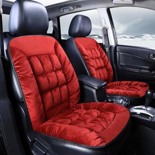 Car Seat Cover Auto Seat Cushion Pad Seat Protector with Backrest Non-slip Seat Covers Universal Size Car Accessory