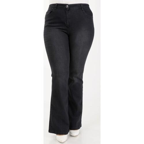 Lycra in Large Size Jeans Pants