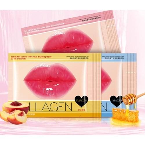 Collagen Soft Moisturizing Lip Mask Base Moisturizer Natural Plant Anti-drying Anti-Cracking Diminishing Lip Care Jelly Lip Film