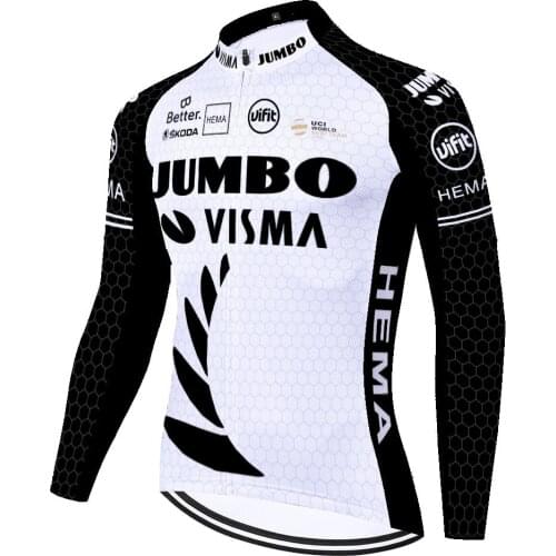 2021 JUMBO VISMA Summer Spring Велоформа Мужская Tricota Ciclismo Hombre 자전거 의류 Camisa Ciclismo Masculina Maillot Ciclismo