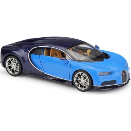 1:24 Bugatti Chiron alloy car model Diecasts & Toy Vehicles Collect gifts Non-remote control type transport toy