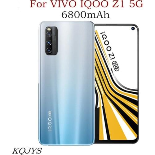 KQJYS UltraThin Battery Charging Power Case for VIVO IQOO Z1 5G Battery Case Portable Battery Charger Case for VIVO IQOO Z1 5G