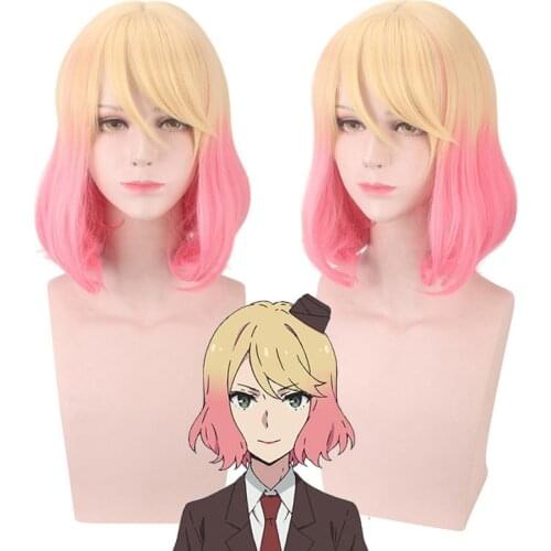 2019 New Fashion Angels of Death Cosplay Wig Catherine Ward Wig For Women Halloween Carnival Party Wig Cosplay Props Short Hair