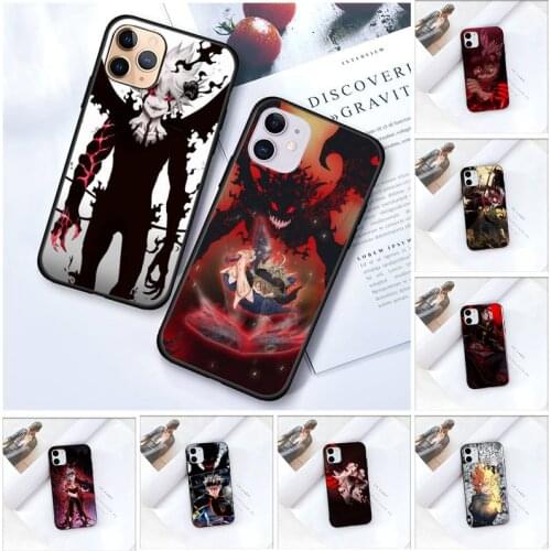 Zororong Anime Black Clover Phone Case For iPhone 12 Mini 11 Pro XS Max X XR 7 8 Plus