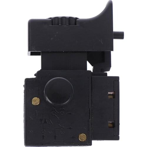 1PCS FA2-6/1BEK 250V 6A 5E4 ​Lock On Power Tool Electric Drill Trigger Switch Electric tool fittings switch