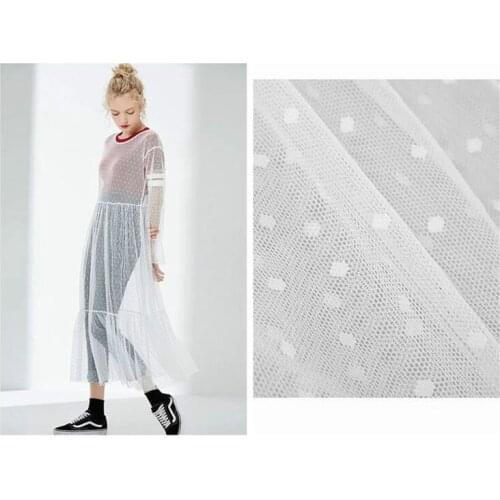 3Yard/Lot DIY fashion mesh flower lace fabric 150CM lace curtain wedding dress diy clothes accessories SM1557