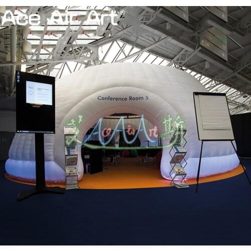Large inflatable dome tent,white dome igloo tent for party and meeting