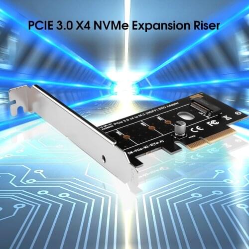 Kebidumei M.2 NVMe SSD NGFF TO PCIE X4 adapter M Key interface card Support PCI Express 3.0 x4 2230-2280 Size m.2 FULL SPEED