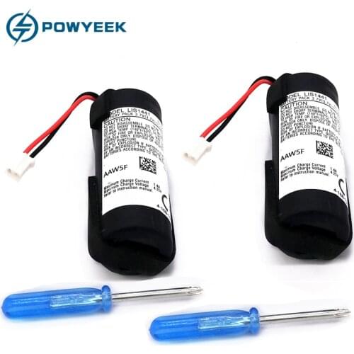 Lithium Battery for Sony PS3 Move PS4 Move 2pcs 1380mAh Motion Gamepad Right Hand CECH-ZCM1E LIS1441 LIP1450 Controller battery
