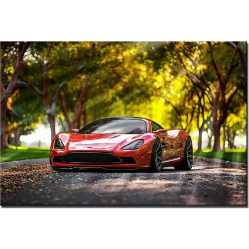 Aston Martin Sport Car Poster Canvas Paintings Wall Art Prints for Living Room Home Decor Modern Pictures