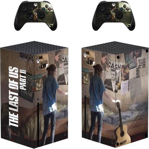 The Last of Us Skin Sticker Cover for Xbox Series X Console and Controllers Xbox Series X Skin Sticker Decal Vinyl