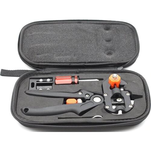 Grafting Machine Garden Tools Fruit Tree Pruner with 2 Blades Tree Grafting Tools Secateurs Scissor Grafting Tool Cutting Pruner