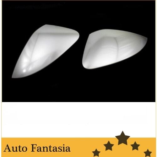 Silver matt chrome side mirror cap replacement for Octavia mk3-Free Shipping