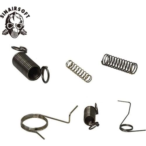 SINAIRSOFT Full Steel Gearbox Spring set for Shooting Paintball Hunting Airsoft AEG Ver. 2 Free Shipping