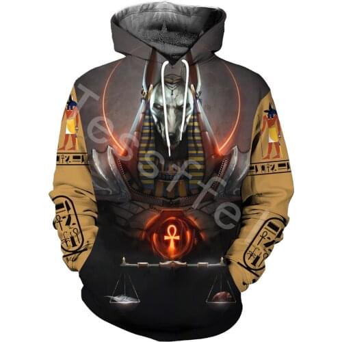 TESSFFEL Men's Printed Hoodies