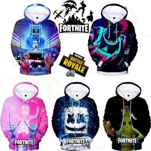 Fortnite Women Sweatshirt Victory 6 To 19 Years Kids Teen Clothes Hero Hoodie Cartoon Battle Royale 3D Hoodie Boys Girls Tops