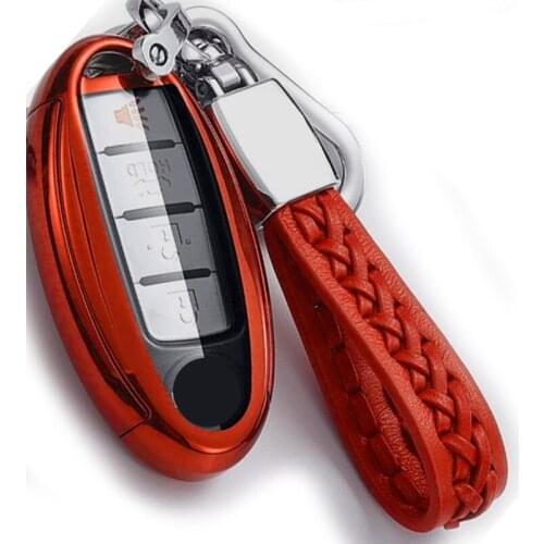 Car Key Case Cover Protect TPU For Nissan Qashqai J10 J11 X-Trail t31 t32 kicks Tiida Pathfinder Murano Note Juke Infiniti