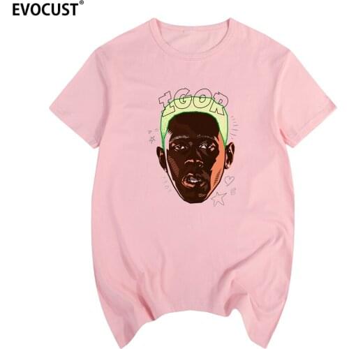 Tyler The Creator vote igor may Golf Wang cherry bomb flower skate hip hop T-shirt Cotton Men T shirt New TEE TSHIRT Womens