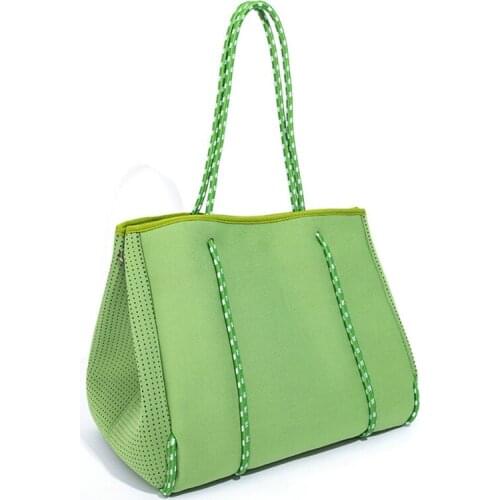 Women Tote Bag, Large Travel Shoulder Bag Beach Tote Bag with Handbags, Neoprene Shoulder Carry Bag