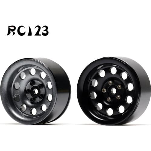 1:10 4P 2.2 "Metal Beadlock Wheel Rims Hub for SCX10 RR10 90053 AX10 Aro para RC Crawler Axial Wraith 90056 90045 NEW ENRON