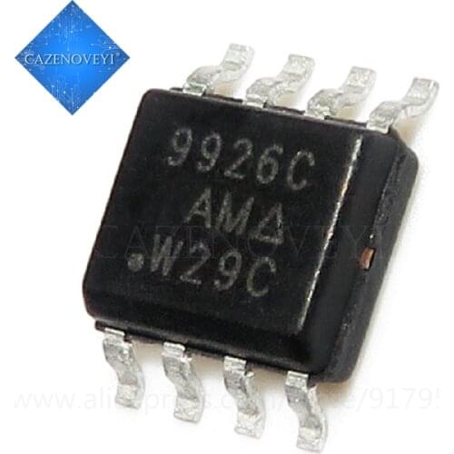 10pcs/lot SI9926 FDS9926A AP9926GM ME9926A CEM9926A AP9926 9926A 9926 SOP-8 In Stock