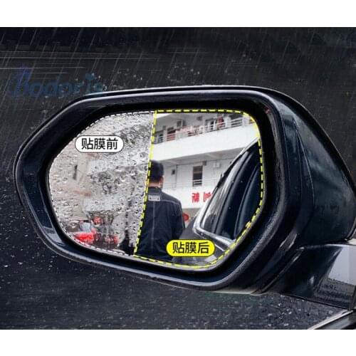 Rear View Side Mirror Water Rain-Proof Anti fog PVC Film For Toyota Fortuner AN150 AN160 SW4 2015-2018 Auto Accessories