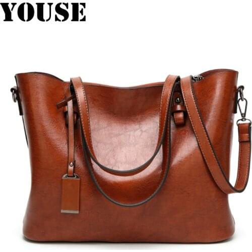 YOUSE Brand 2020 New Fashion Womens Bag Simple Tote Bag Fashion One-shoulder Handbags Fashion Bags Commuter Bags Handbags