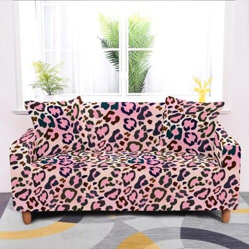 1/2/3/4 Seat Elastic Sofa Cover For Living Room Non-slip Corner Couch Covers Universal Stretch Dust-proof Slipcover