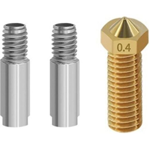 For Artillery 3D Printer Sidewinder X1 Genius Nozzle Hotend Silicone Sleeve Thermistor Heating Rod Heated Block Kit