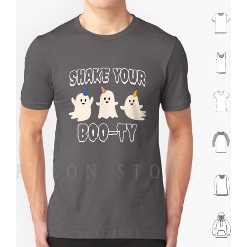 Shake Your Booty Ghost Halloween Party T Shirt Diy Big Size Cotton Shake Your Booty Ghost Halloween Party Shake Your Shake