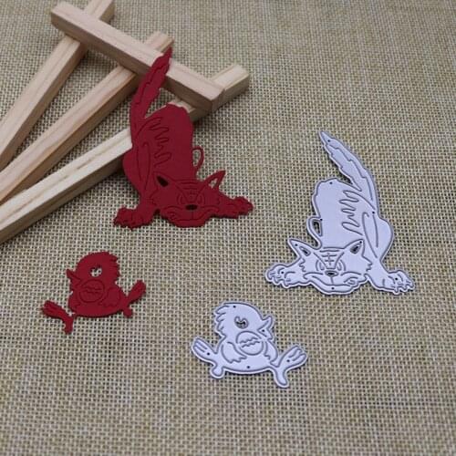 Hen Egg Tiger Metal Cutting Dies Scrapbooking Craft Dies For Stencils Embossing Paper Crads Making 2021 New