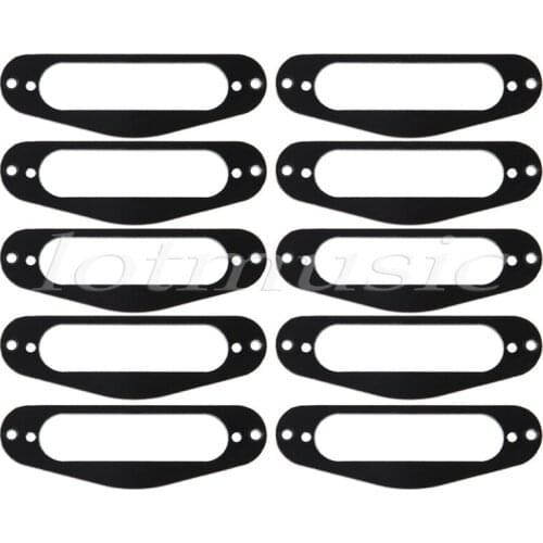 Pickup Mounting Ring Single Coil Frame 3 Ply Celluloid 10 Pcs for Electric Guitar Parts Accessories Green White Black Red