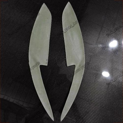 Glass fiber Unpainted Headlight Eyebrows Eyelids Fit for 2008 2009 2010 2011 2012 Toyota Corolla XPS