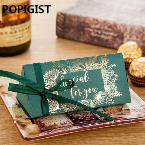 New Luxury Gift Boxes & Bags Candy Box Paperboard Triangle Shape Wedding Favor Gift Boxes for Wedding Decoration Party Supplies