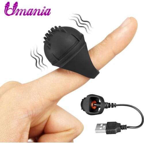 Finger Vibrator Nipple Clitoris Stimulator Dildo Mini Jumping Eggs Sex Toys for Women Waterproof Vaginal Massager Sex Products